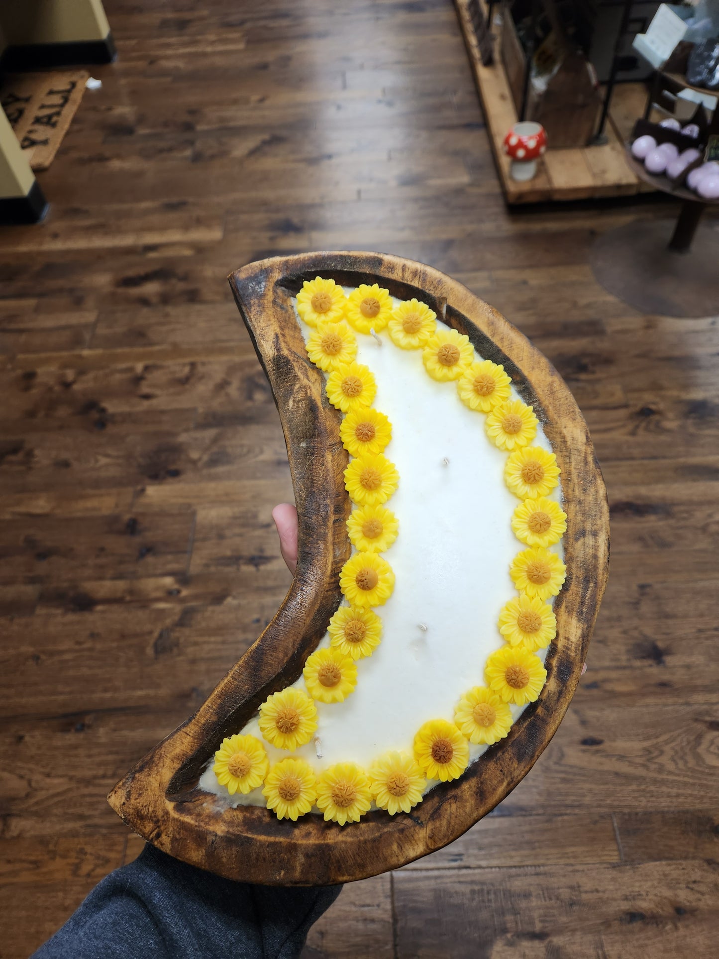 FLOWER MOON BOWL CANDLE