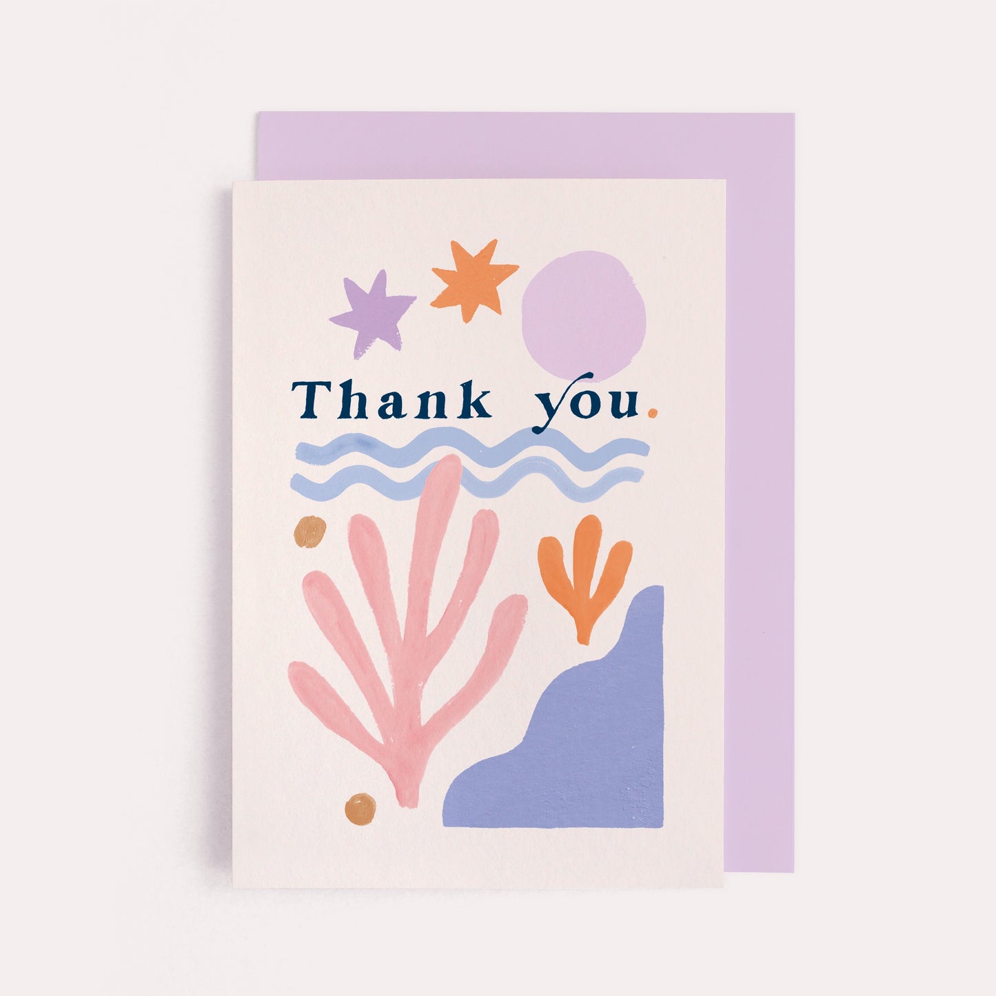 SHAPES THANK YOU CARD