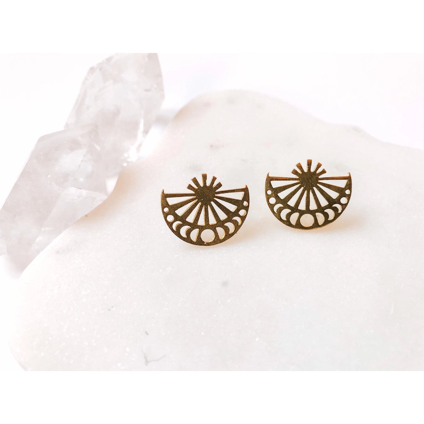 MOON PHASES EARRING