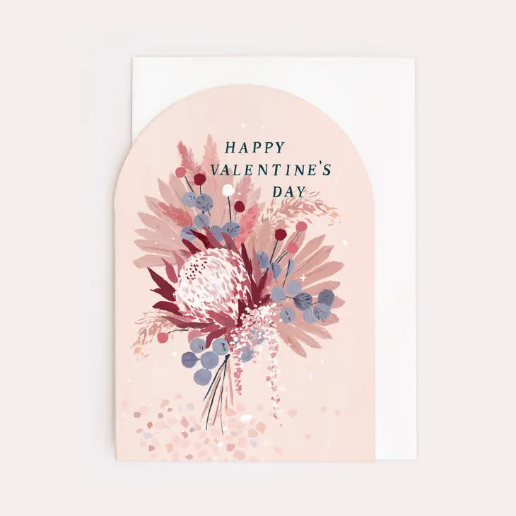 VALENTINE'S BOUQUET CARD