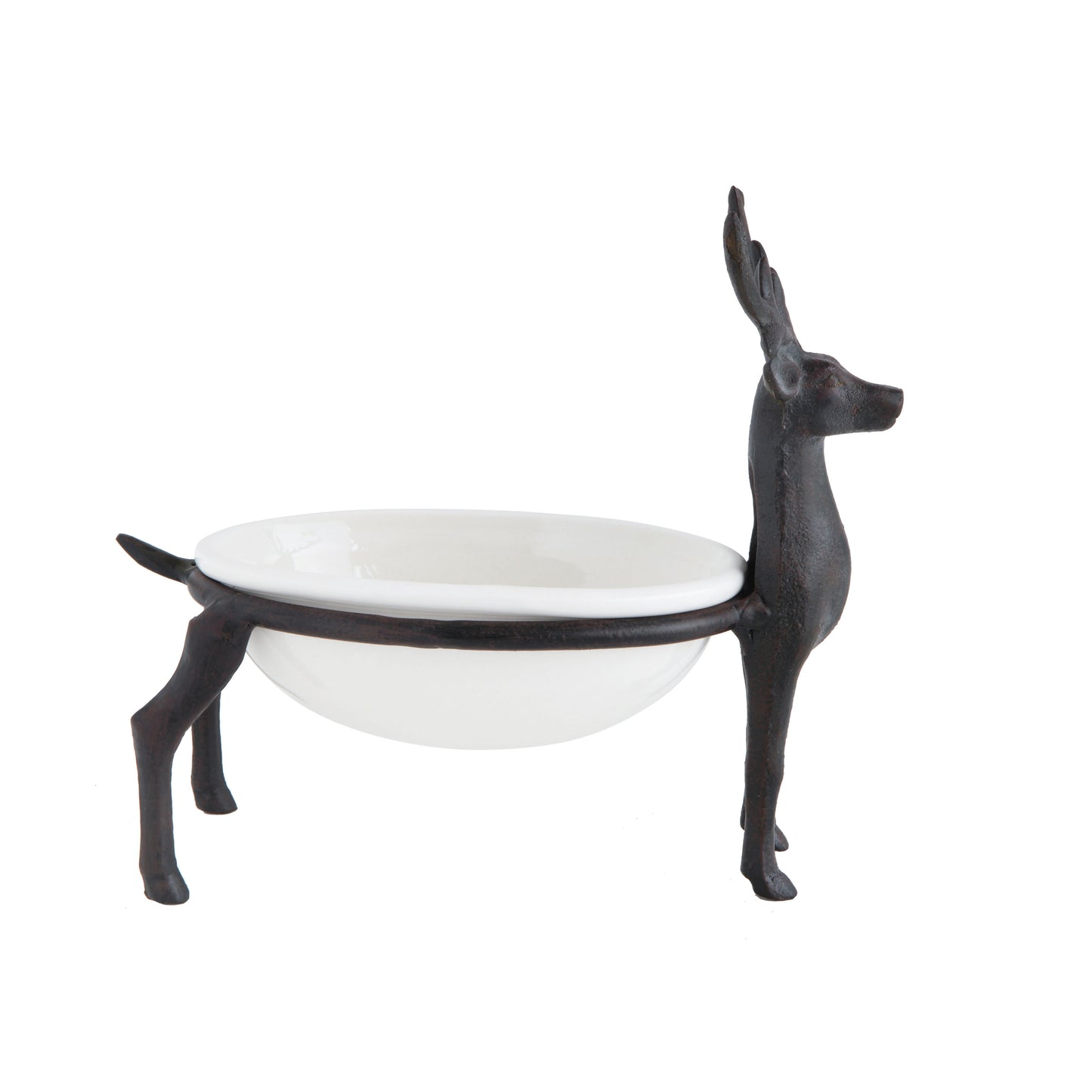 CAST IRON REINDEER SOAP DISH