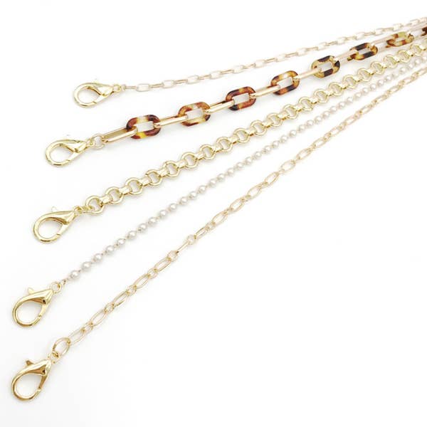 MIXED METAL MASK CHAIN