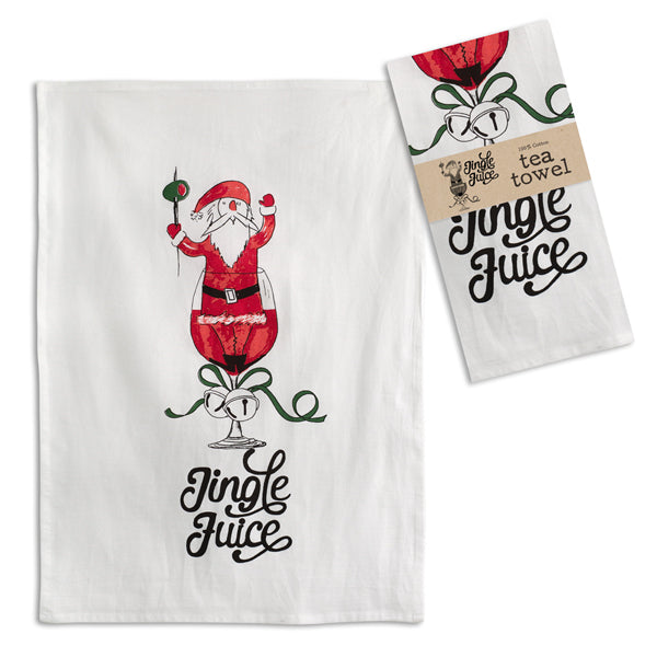 JINGLE JUICE TEA TOWEL
