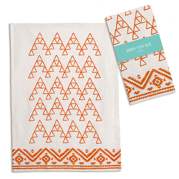 SAFFRON TEA TOWEL