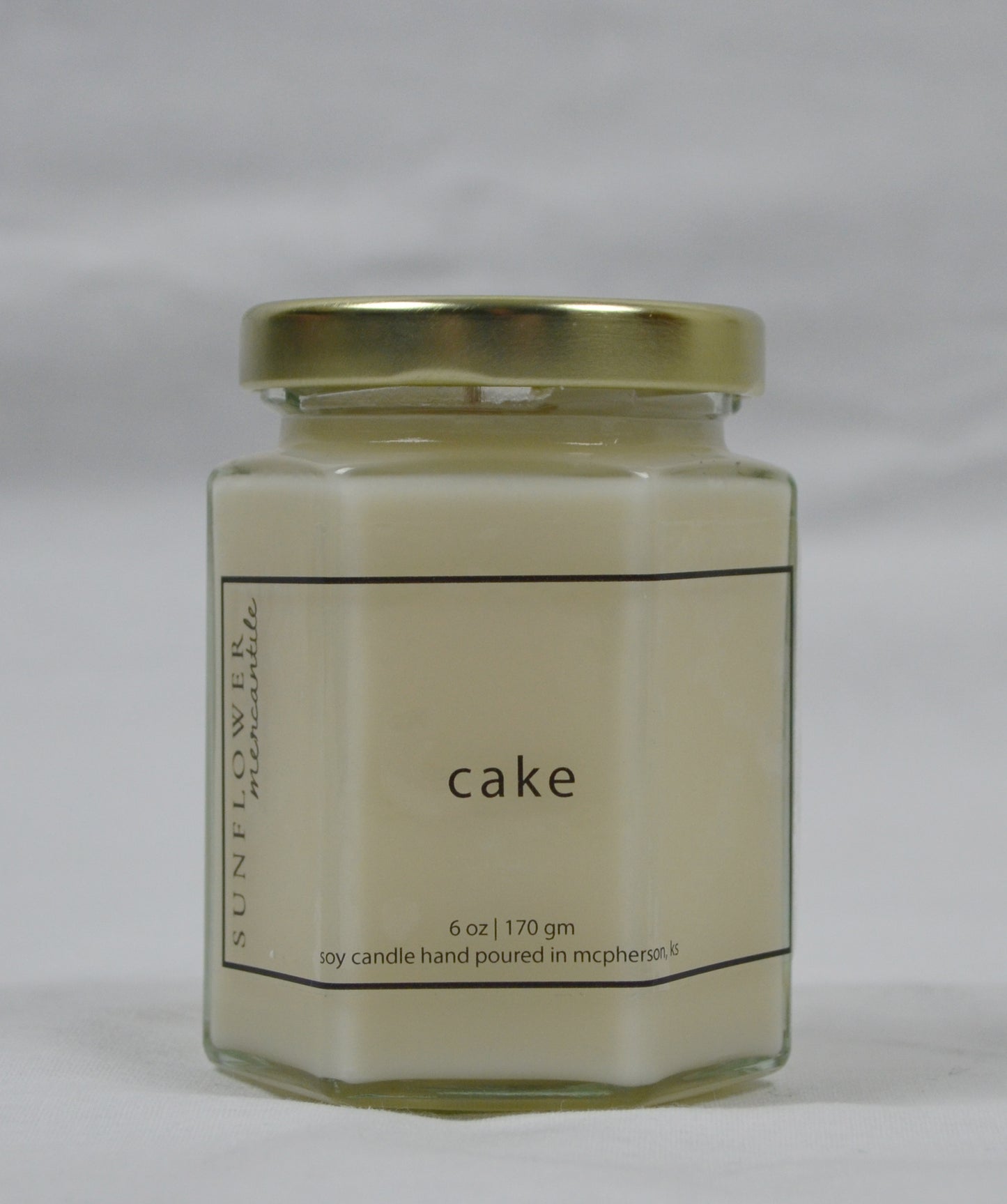 CAKE CANDLE 6OZ