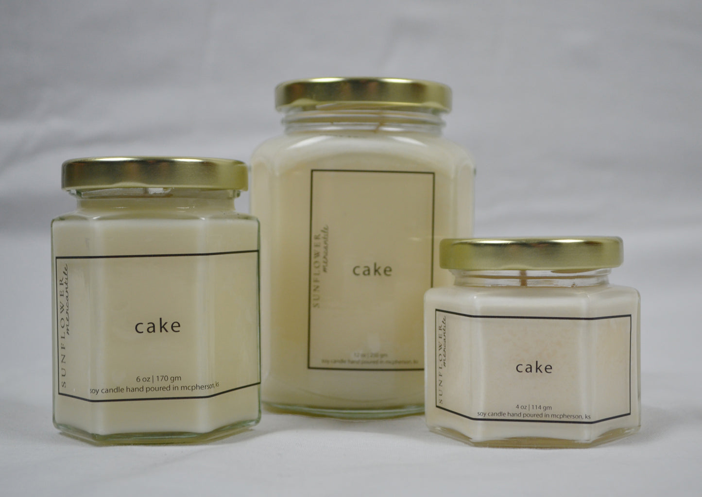 CAKE CANDLE 12OZ