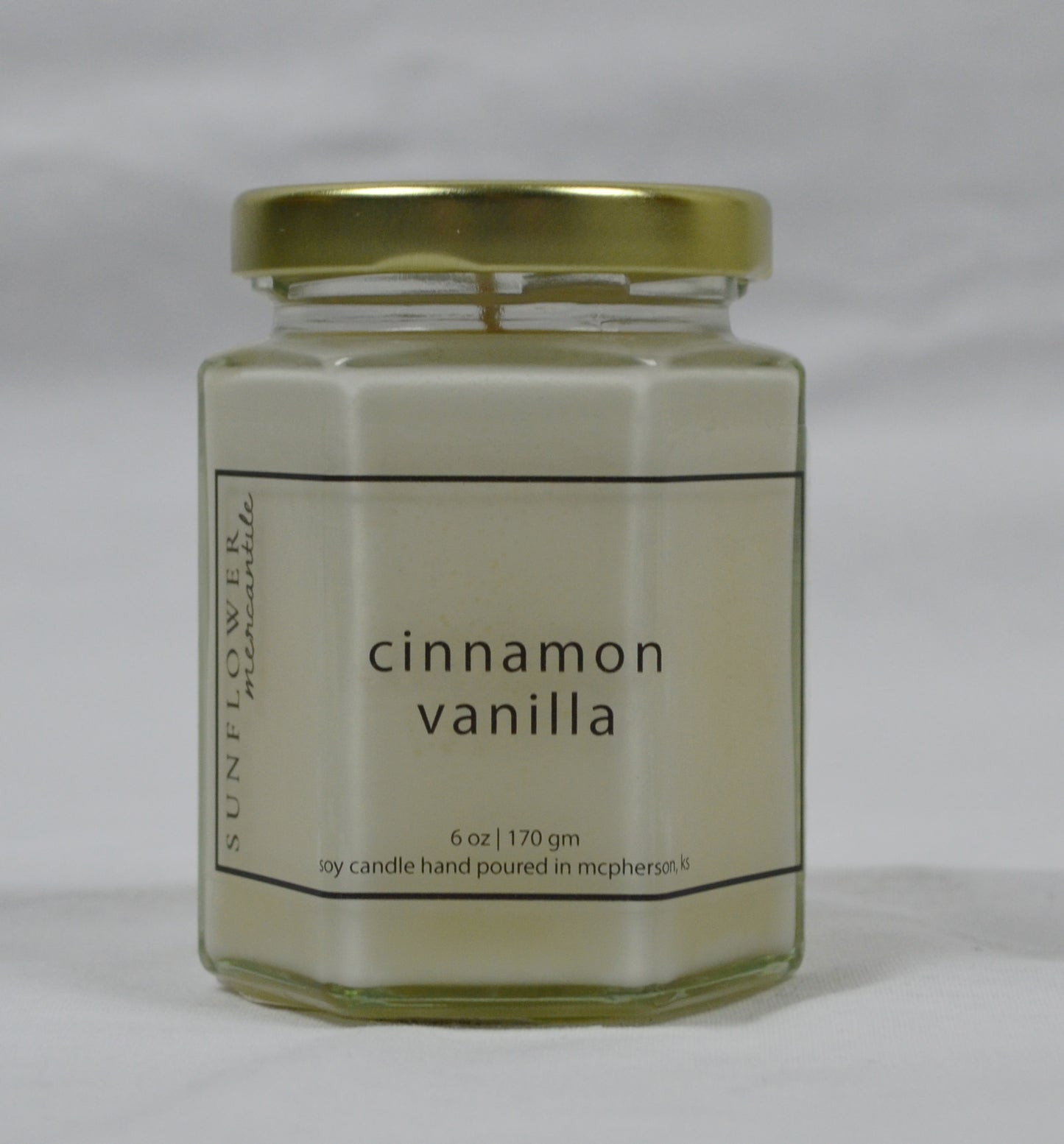 CINNAMON + VANILLA 6OZ