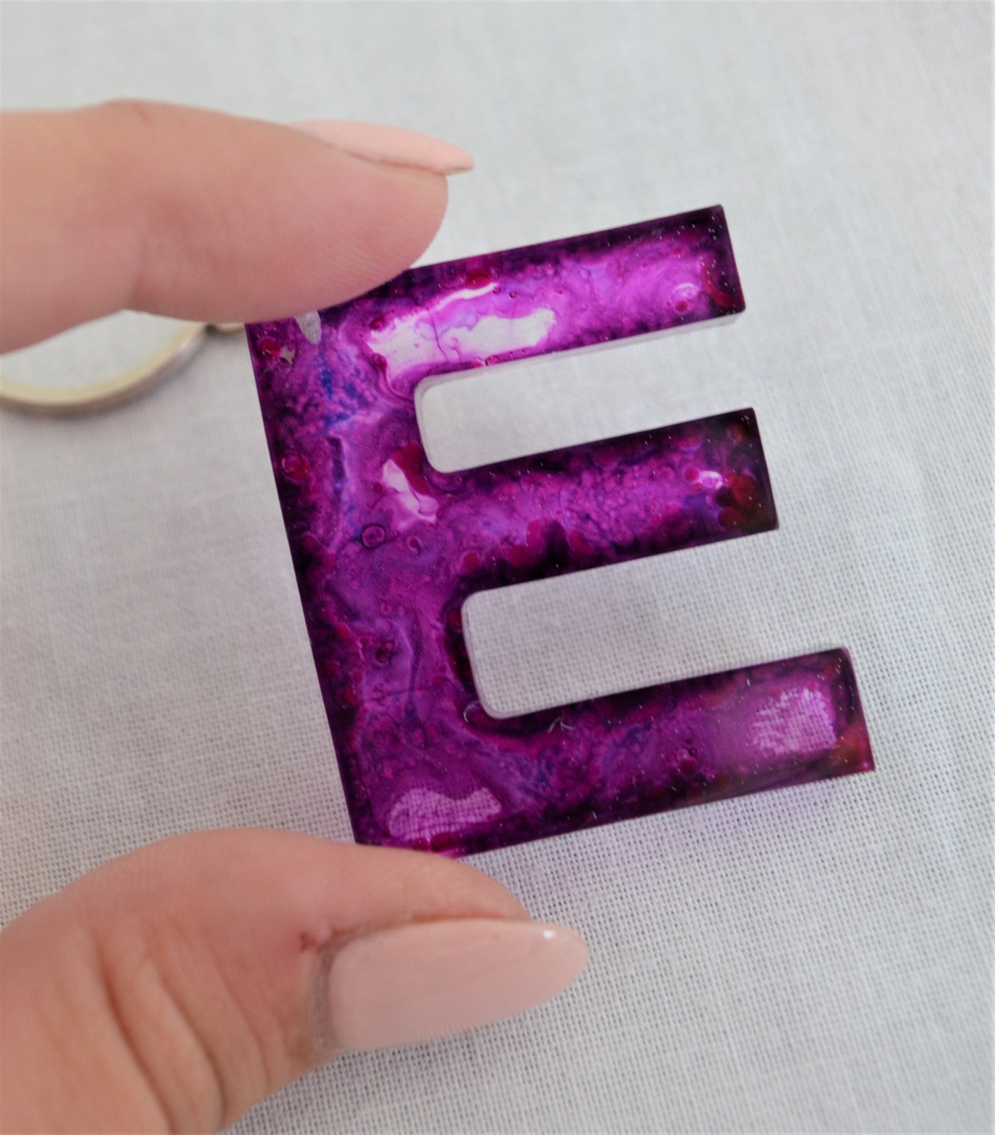 CUSTOM LETTER + NUMBER KEYCHAINS