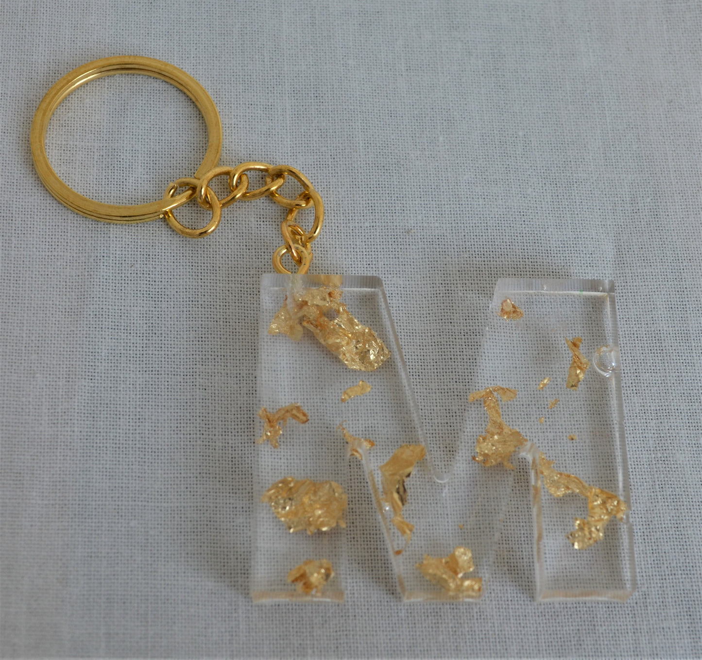 CUSTOM LETTER + NUMBER KEYCHAINS