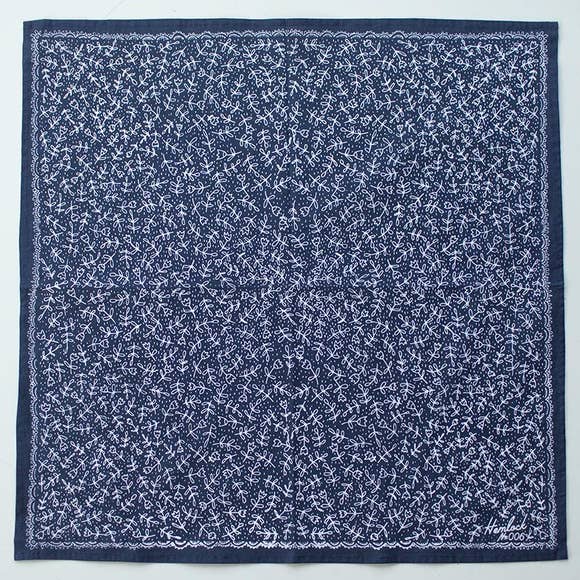 JANE NAVY BANDANA