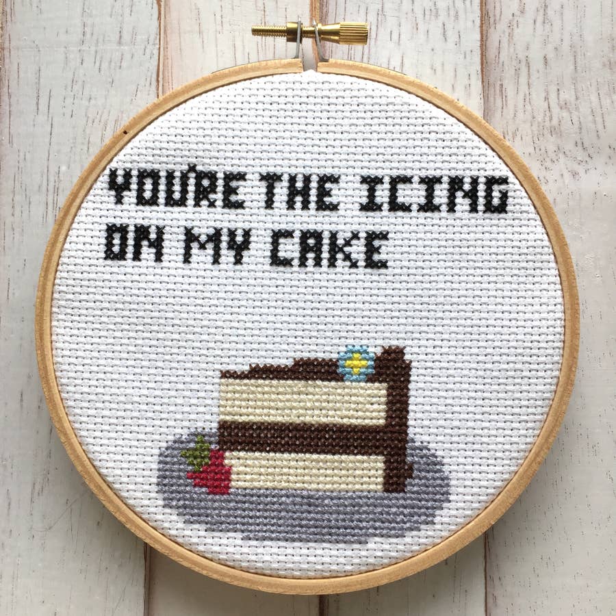 ICING ON MY CAKE CROSS STITCH