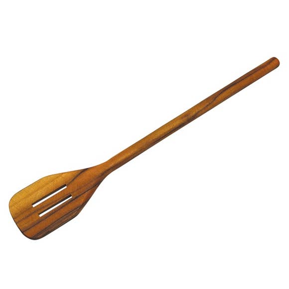 TEAK SPATULA/TURNER SLOTTED