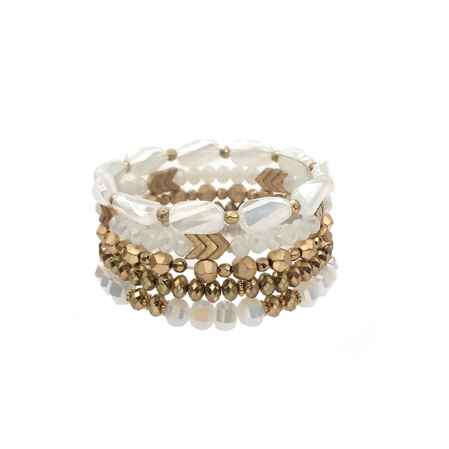 WHITE APHRODITE BRACELET SET