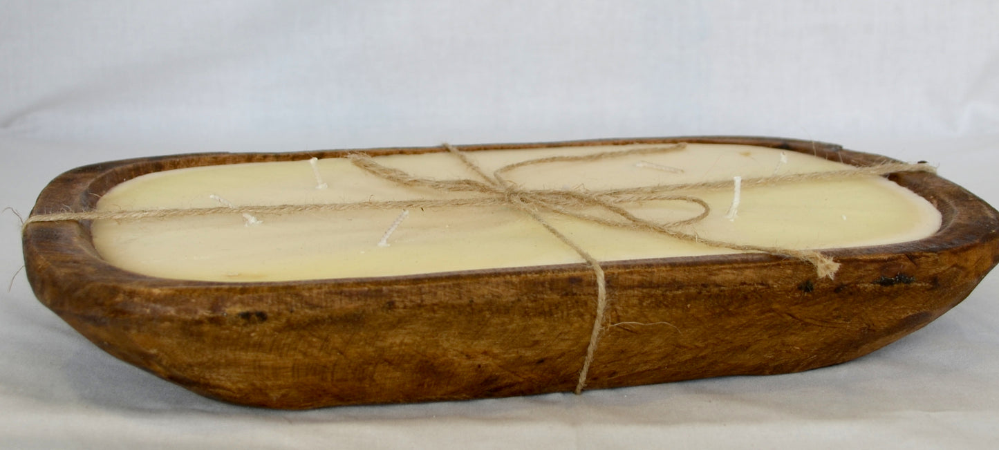 LARGE DOUGH BOWL CANDLE