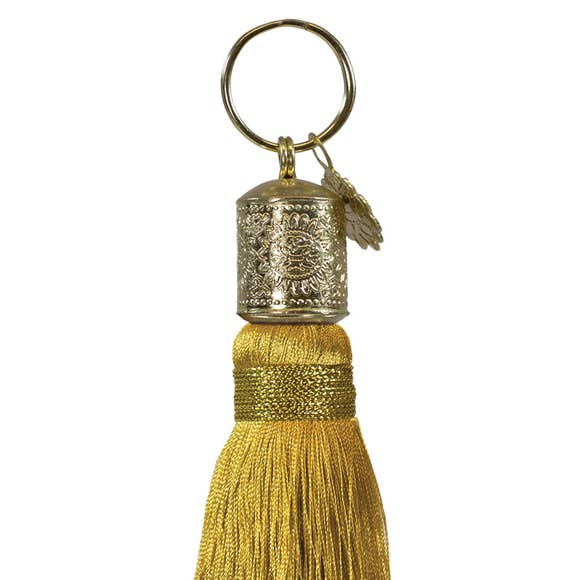 TASSEL KEYCHAIN - GREAT GOLD