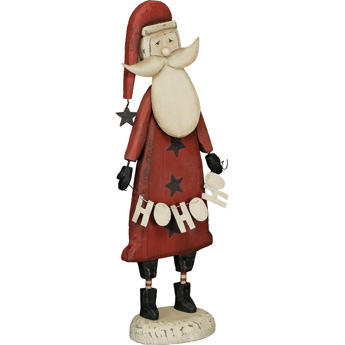 STANDING SANTA CLAUS HO HO HO