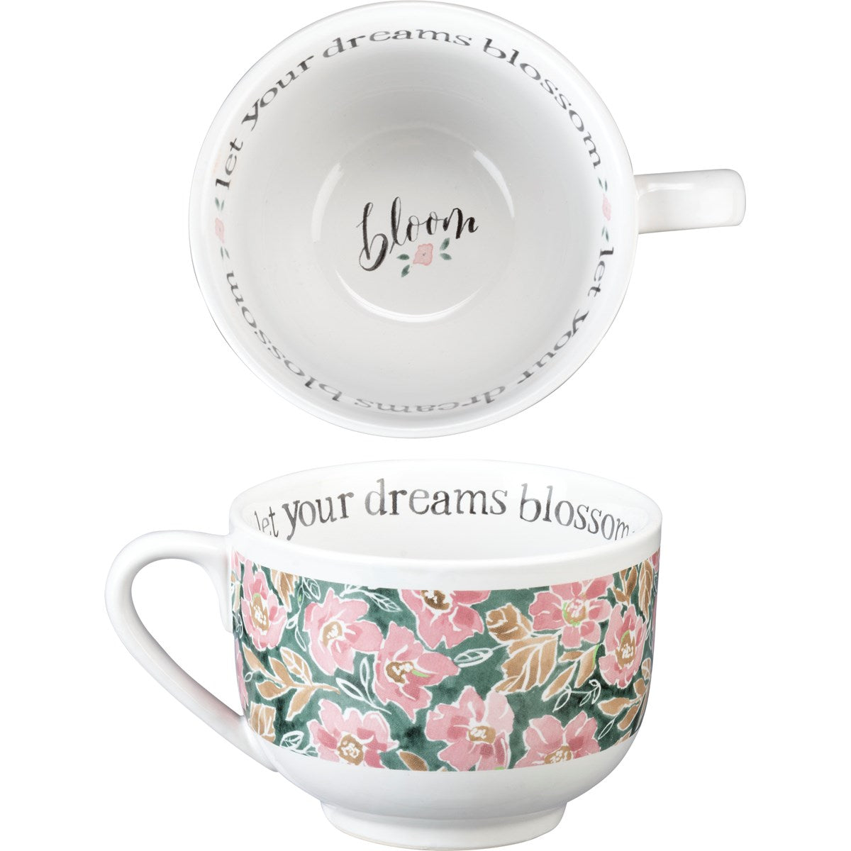 LET YOUR DREAMS BLOOM MUG