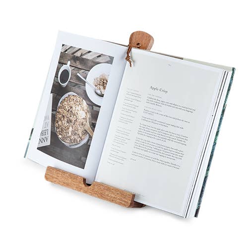 ACACIA WOOD COOKBOOK STAND