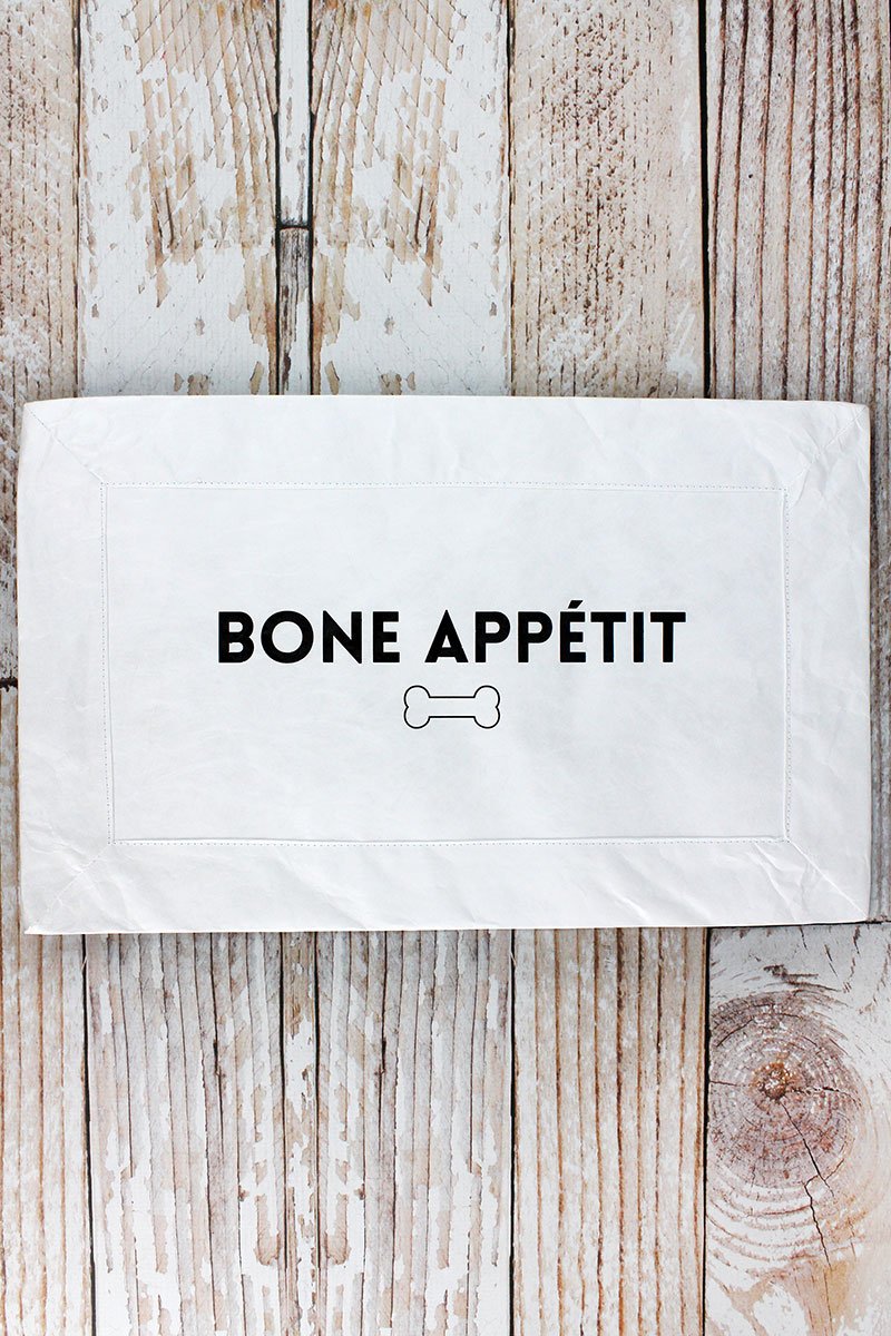 BON APPETIT TYVEK PET MAT