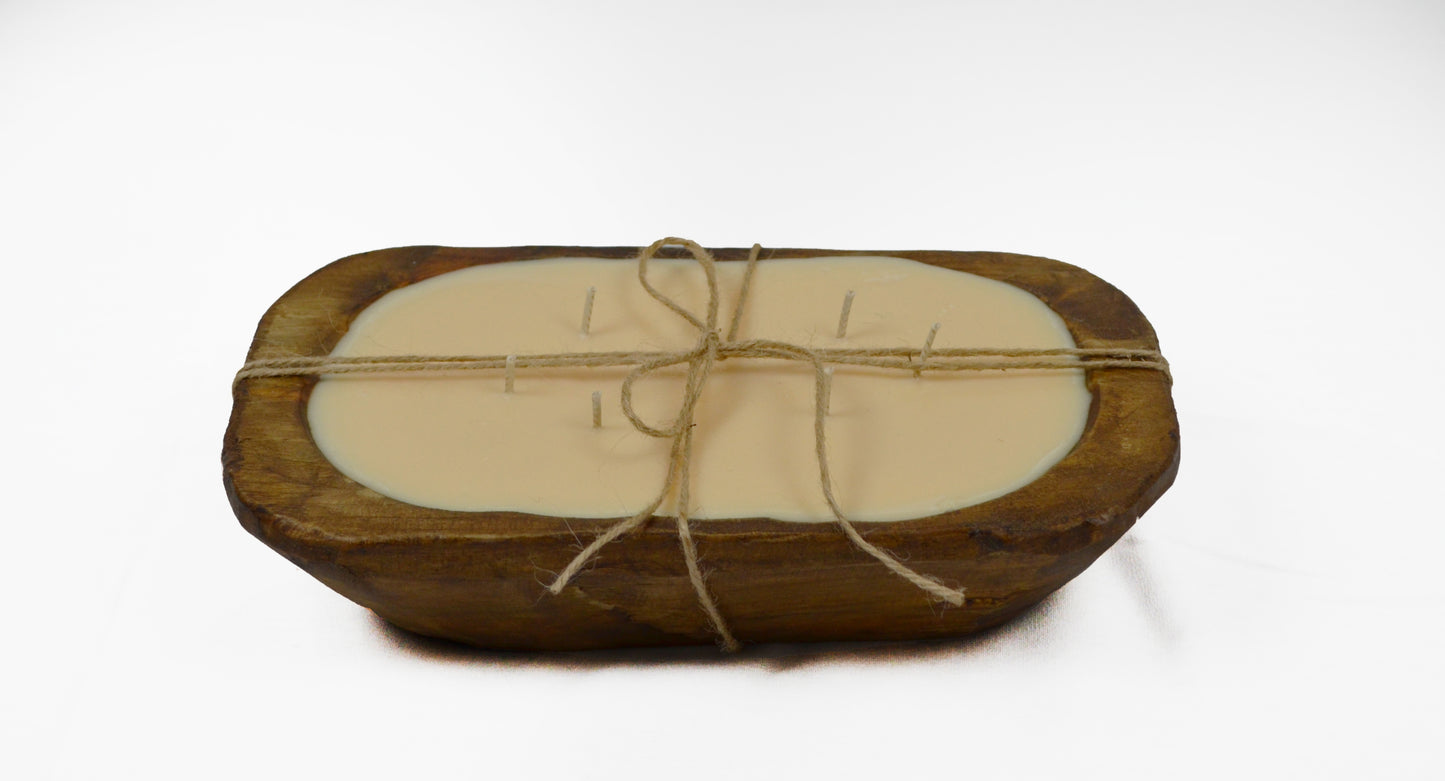 MEDIUM DOUGH BOWL CANDLE