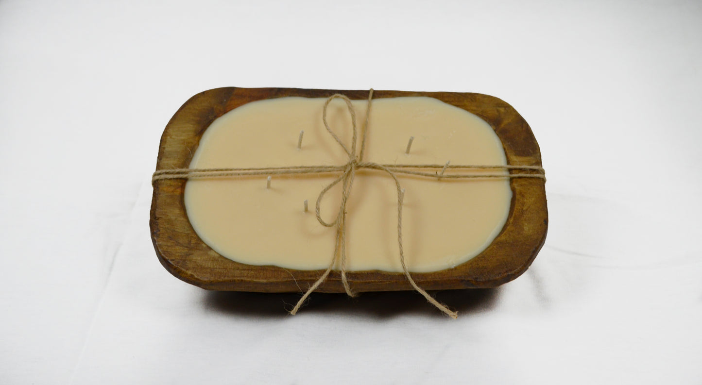 MEDIUM DOUGH BOWL CANDLE