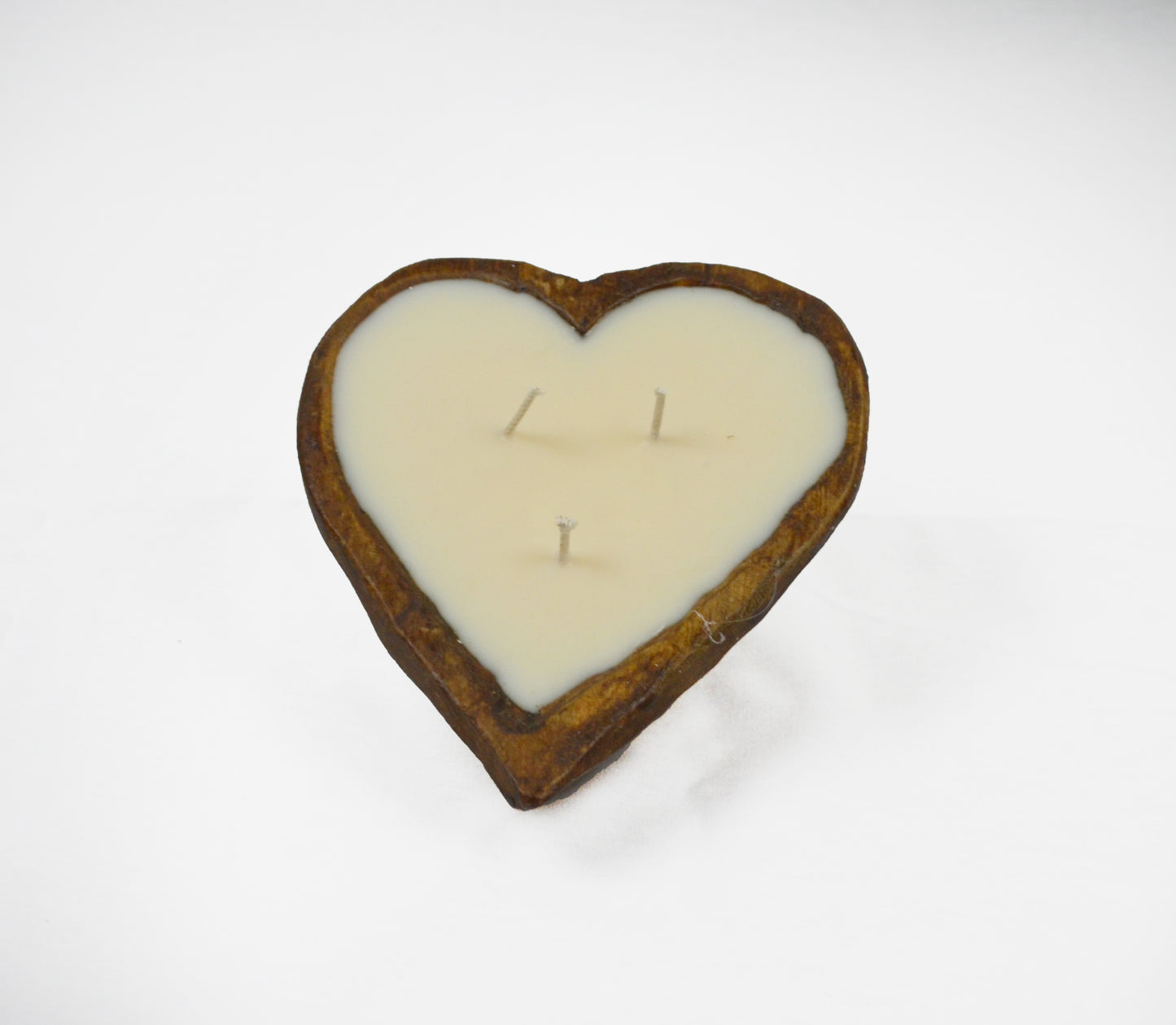 BROWN HEART DOUGH BOWL