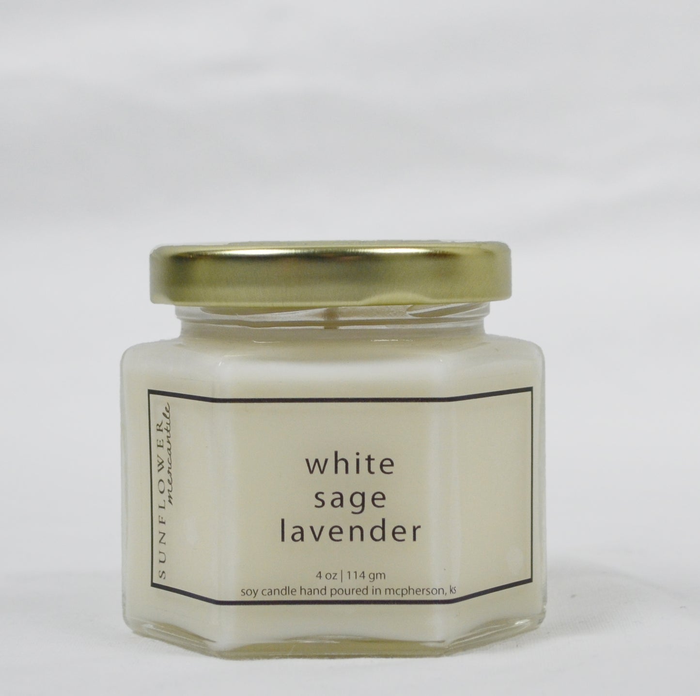 WHITE SAGE + LAVENDER 4OZ