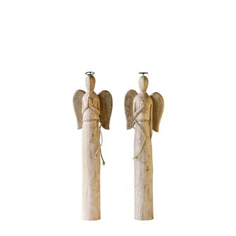 HAND CARVED ANGELS