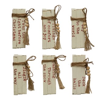 XMAS BOOK DECOR