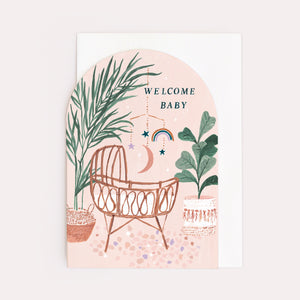 WELCOME BABY CARD