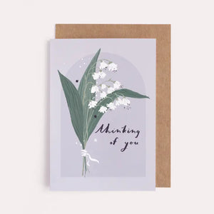 THINKING OF YOU FLOWER CARD