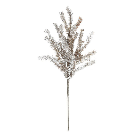SILVER FAUX PINE PICK