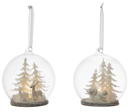 LED SNOWGLOBE ORNAMENT