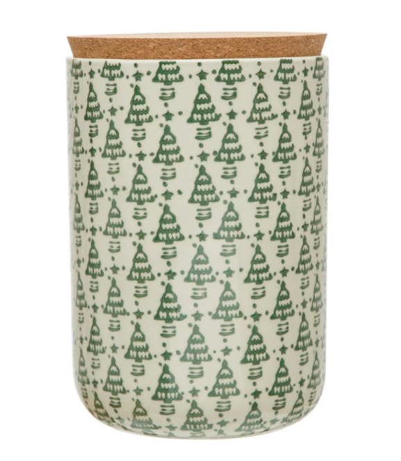 CHRISTMAS TREE COOKIE JAR
