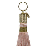 TASSEL KEYCHAIN - BALLET SLIPPERS