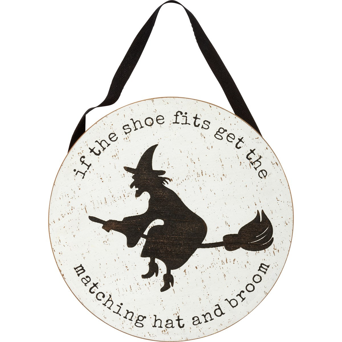 IF THE SHOE FITS HANGING SIGN