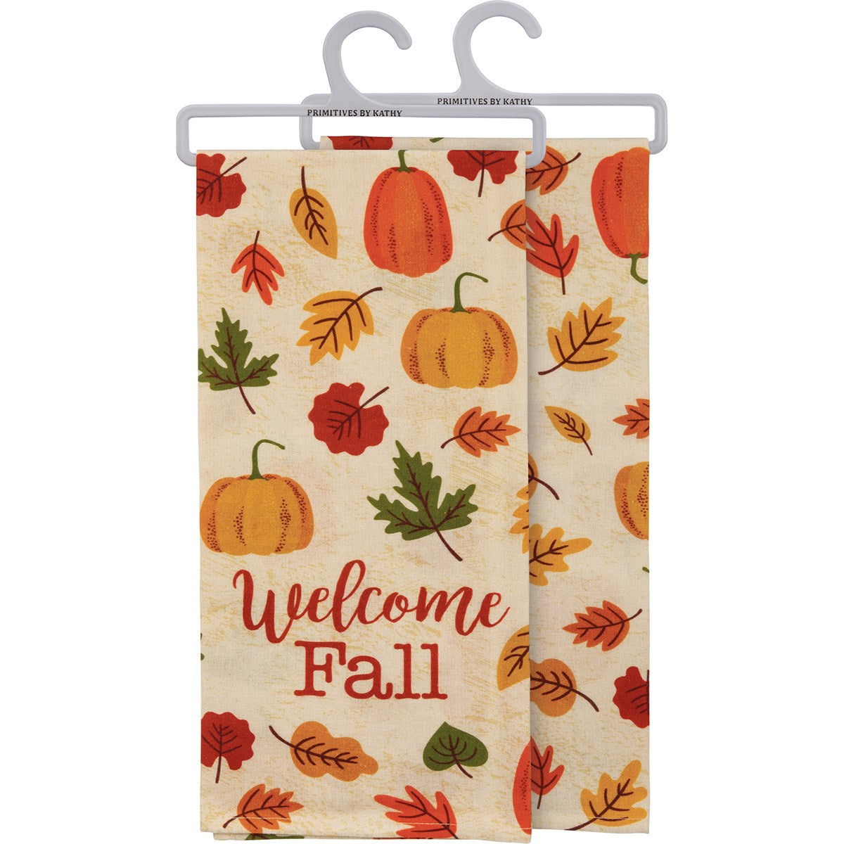 WELCOME FALL DISH TOWEL