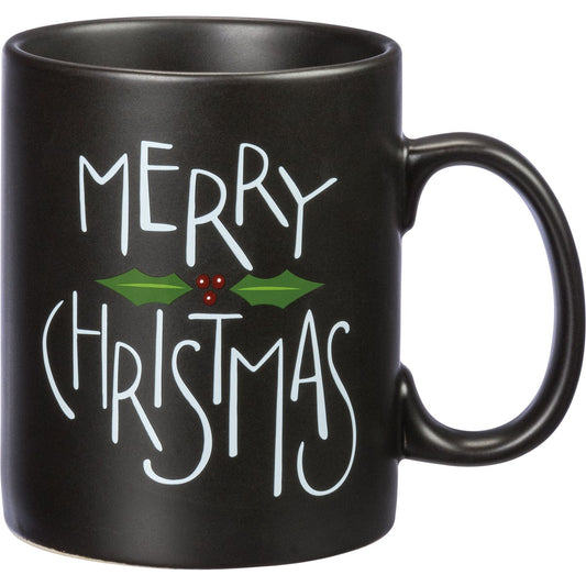 MERRY CHRISTMAS HOLLY MUG
