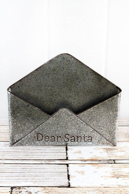 LETTERS TO SANTA METAL ENVELOPE