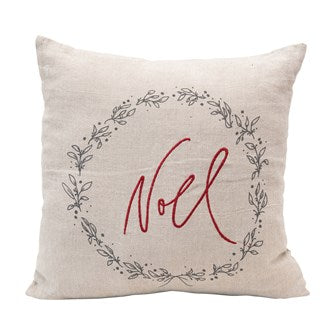 20" NOEL PILLOW